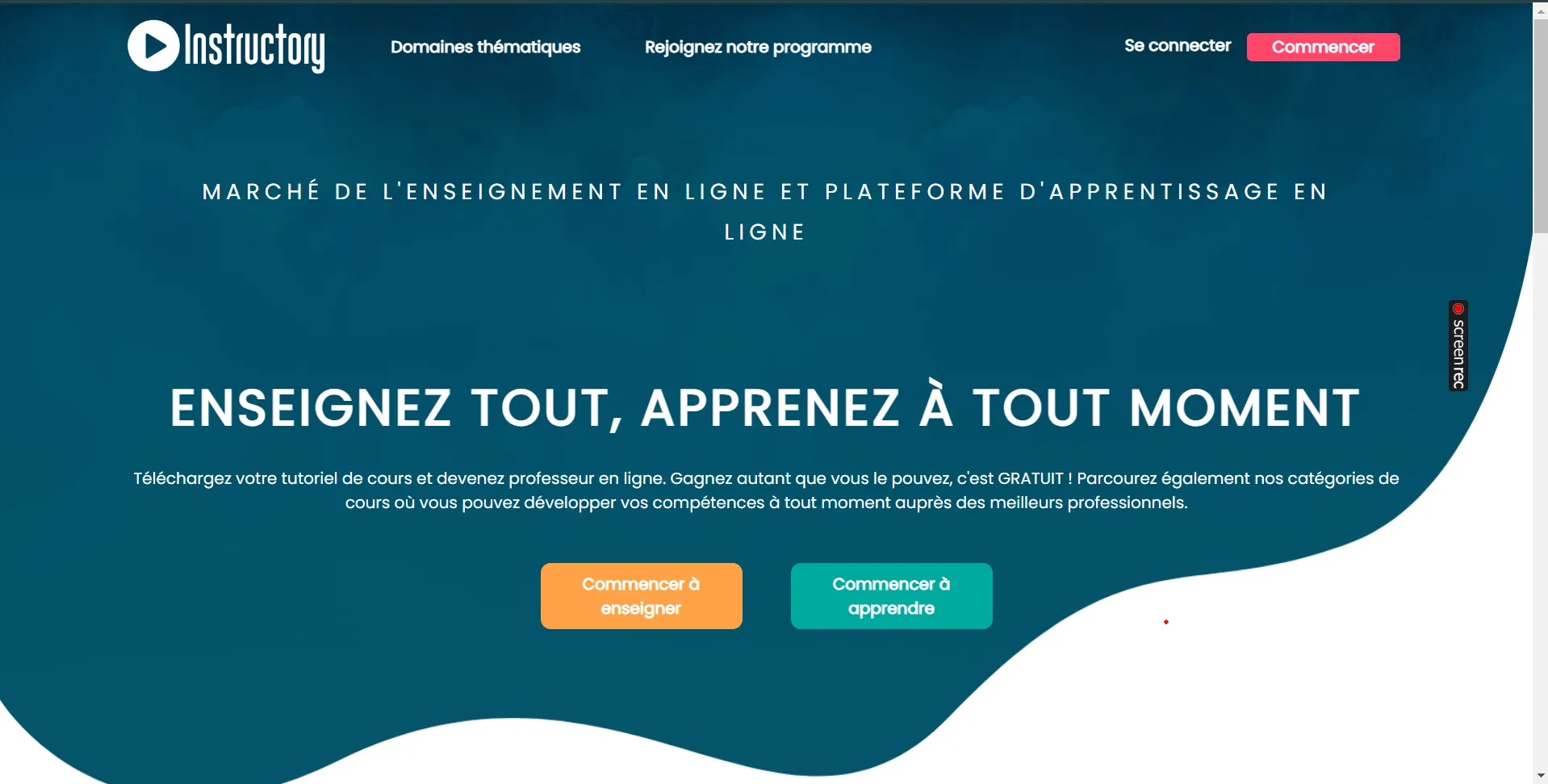 Simple-teaching-platform
