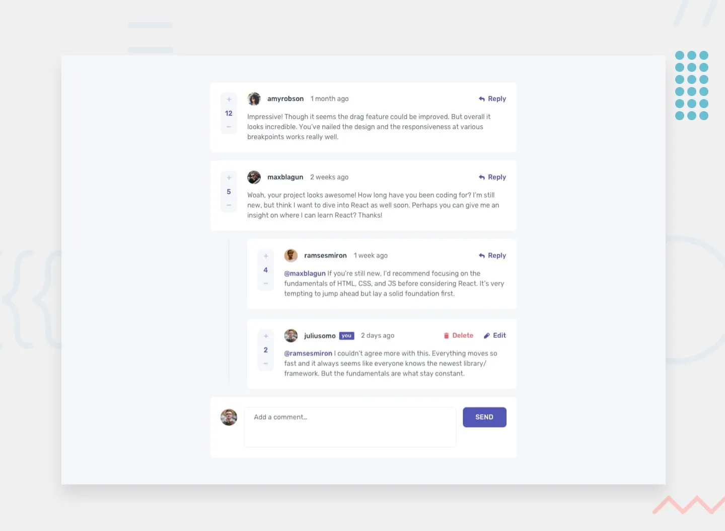 Frontend Mentor